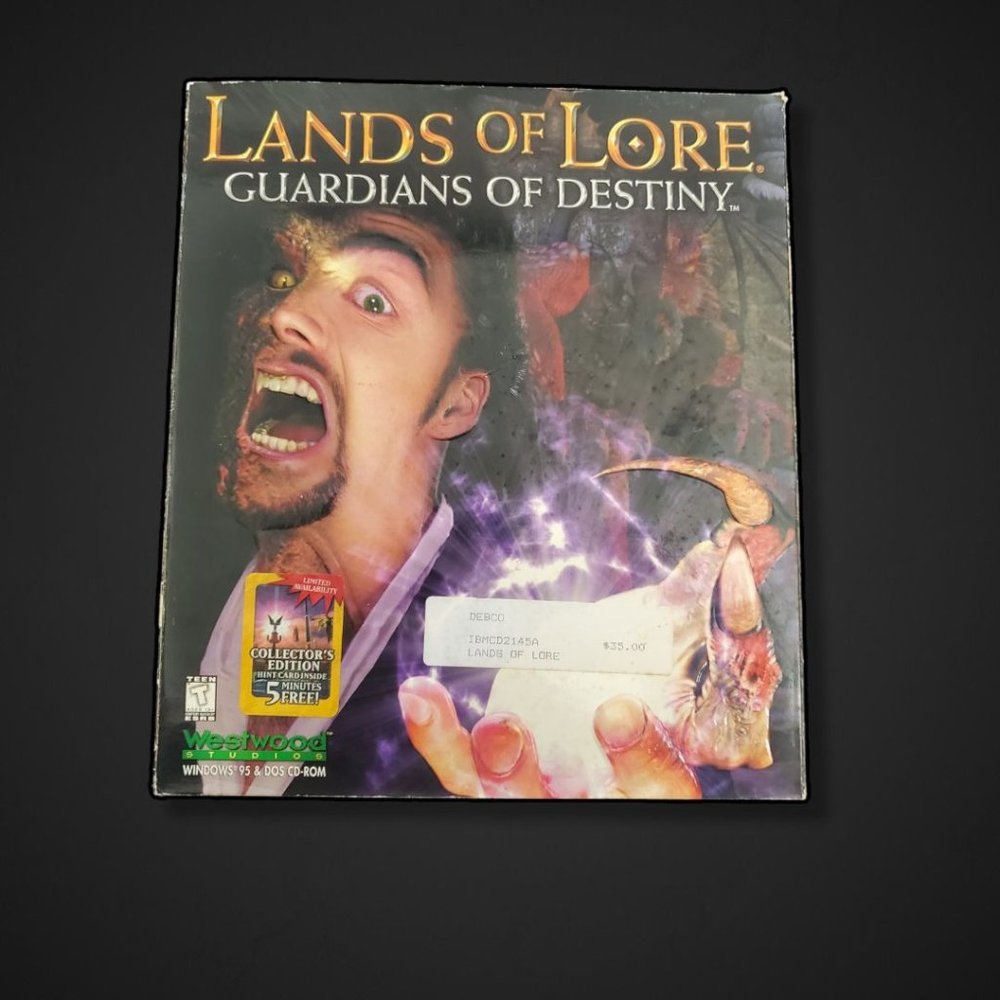 Lands of Lore Guardians of Destiny Big Box PC Game Retro
